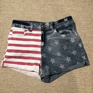 4th of July jean shorts